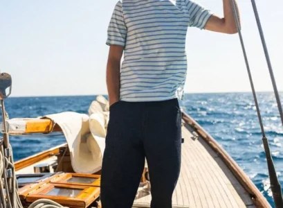 porter la marinière à manche courte en été