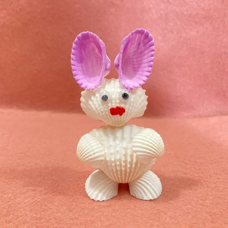 lapin de coquillages