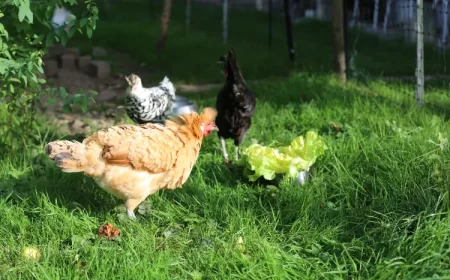 peut on donner de la salade aux poules