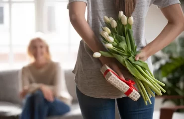 idée de cadeau pour chaque occasion, bouquet de tulipes