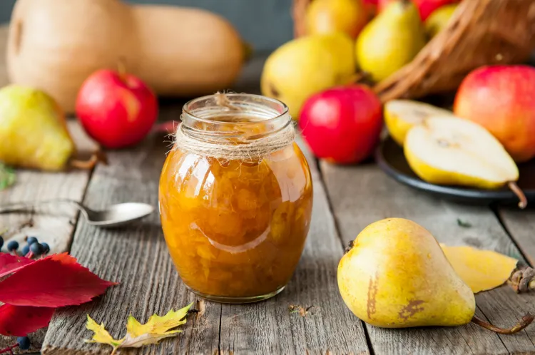 confiture de raisin blanc et poire à préparer cet automne