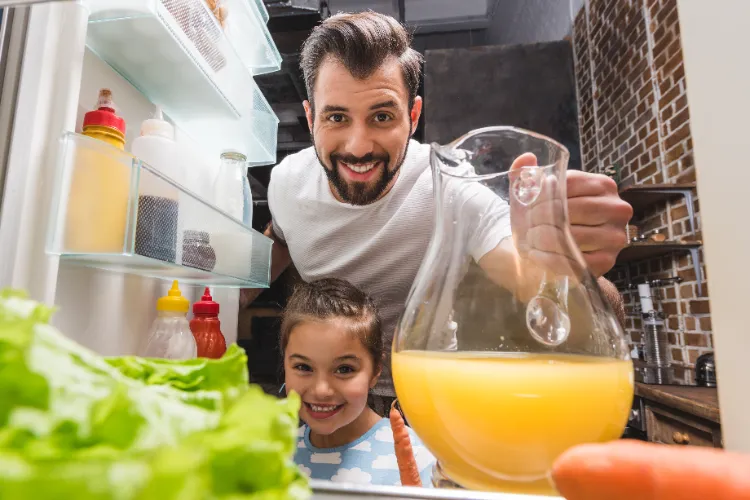 conserver le jus de fruits au réfrigérateur