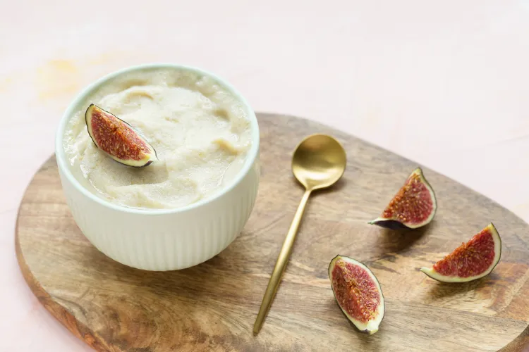 les figues congelées sont un excellent ingrédient pour faire des sorbets maison