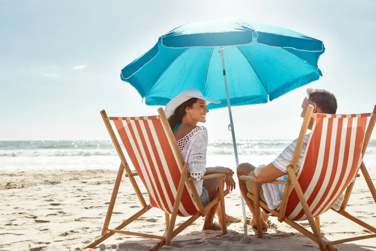 peut on bronzer à l'ombre sous le parasol 