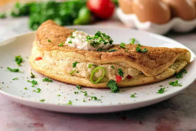 recette d'omelette soufflée et astuces de préparation