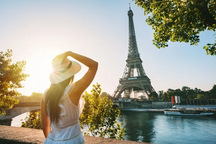 la tour eiffel à paris, belle vue