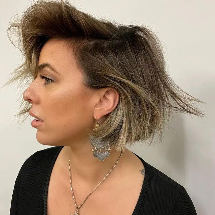 coupe grunge bob tendance automne 2024 