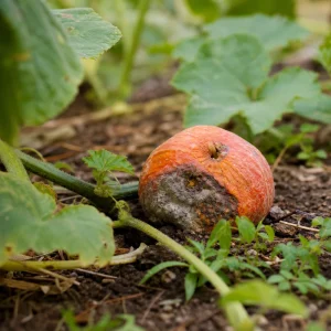 quelles sont les causes courantes de la pourriture des potirons sur la plante