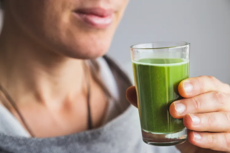 shot énergie à la spiruline à faire soi même