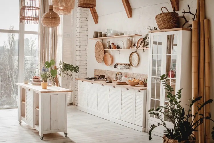 cuisine rustique de style scandinave