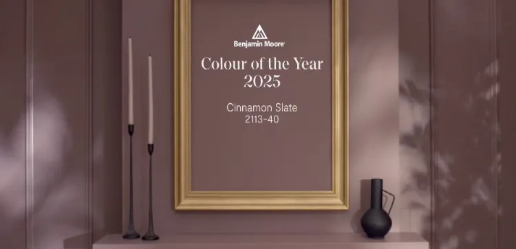 comment intégrer la couleur de l'année cinnamon slate dans l'intérieur contemporain