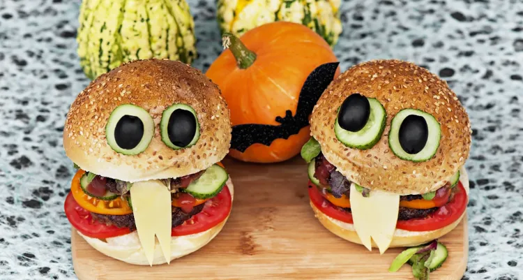 des halloween burgers originaux et délicieux à faire soi même