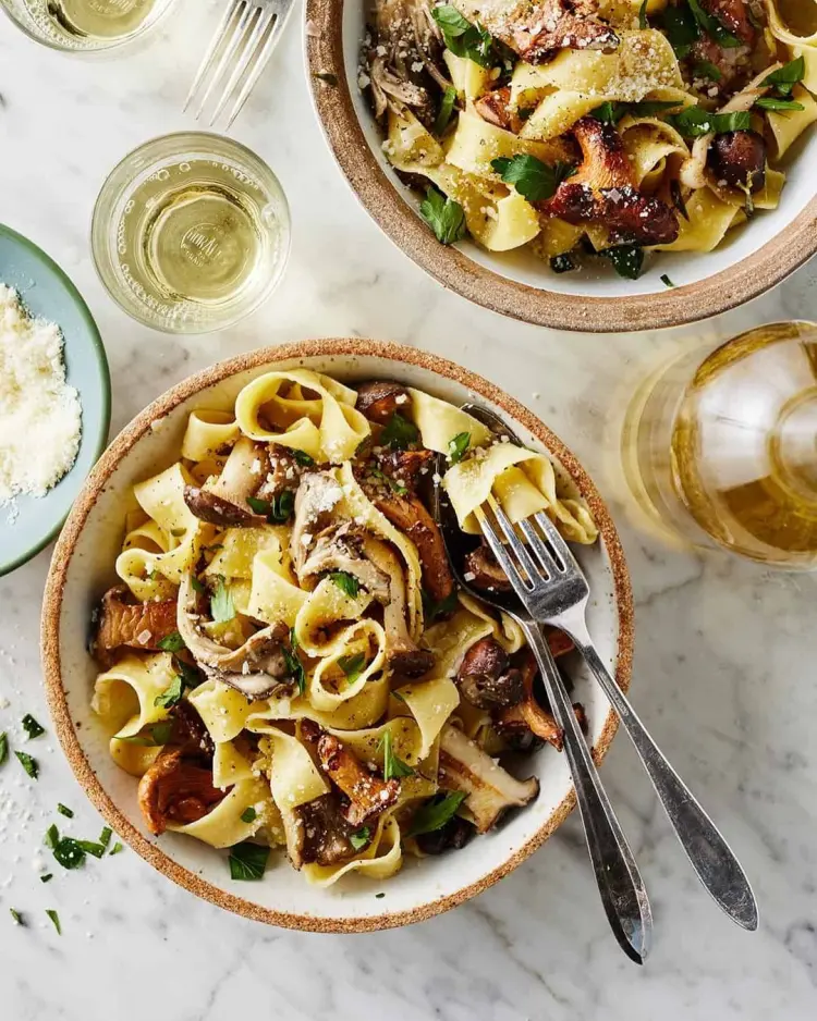 idée de recette avec champignons trompette de la mort