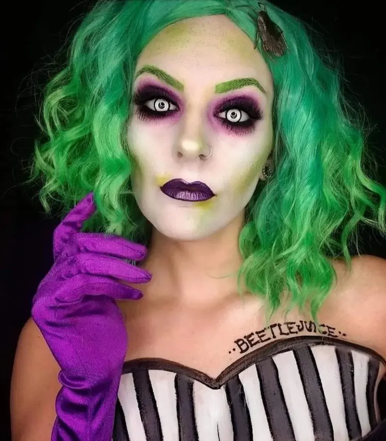 idée maquillage femme halloween 2024