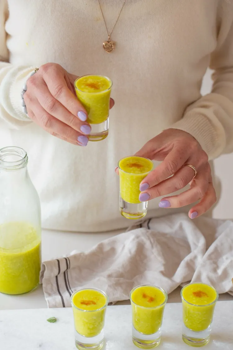 recette de shot vitaminé pour combattre la grippe