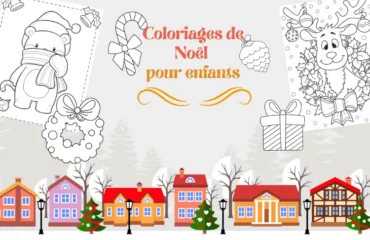 coloriages de noël pour enfants