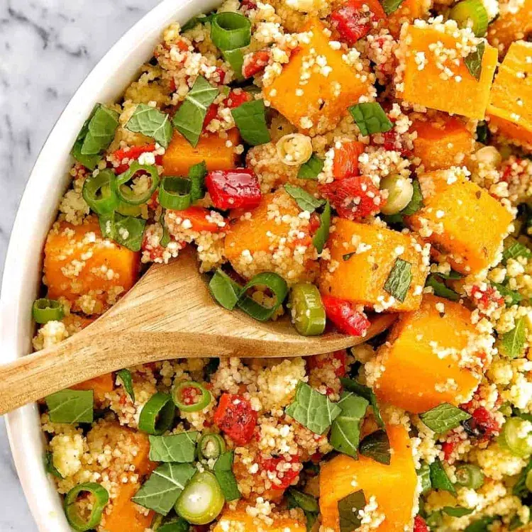 Salade de couscous au potiron