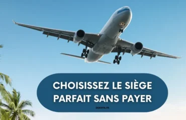 choisissez le siège parfait sans payer