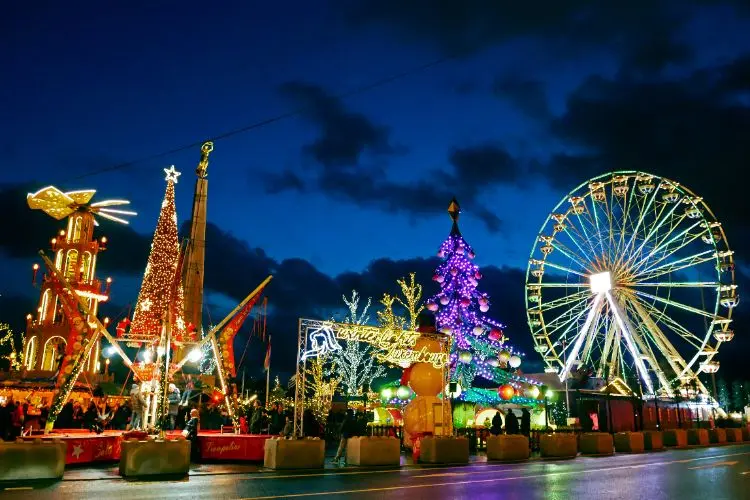 marché de noël près de la france au luxembourg 2024