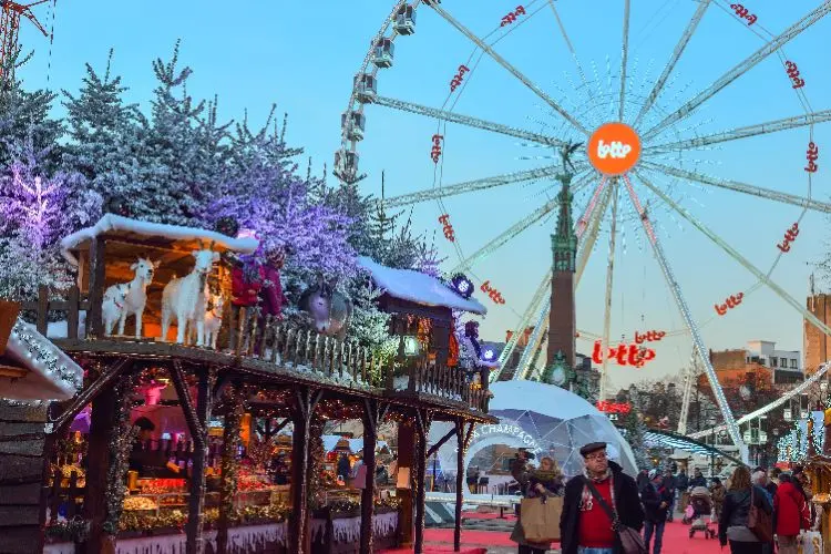 marchés de noël près de la france en bruxelles belgique à visiter 2024