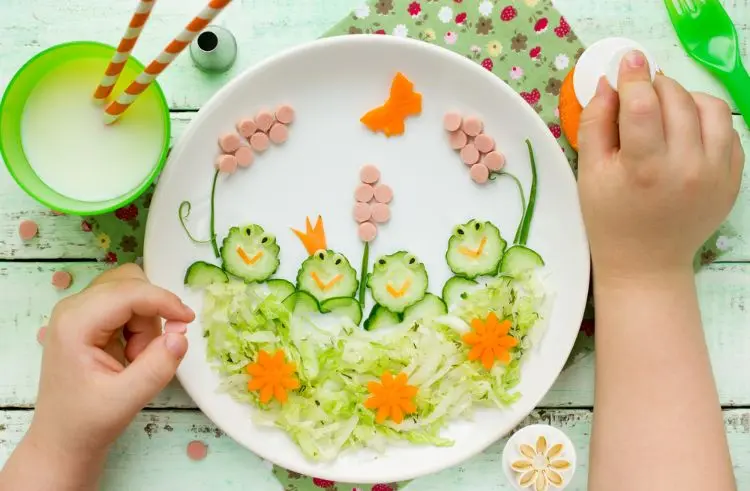 présentation assiette enfant idées 