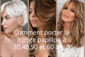 comment porter la frange papillon tendance deavita fr