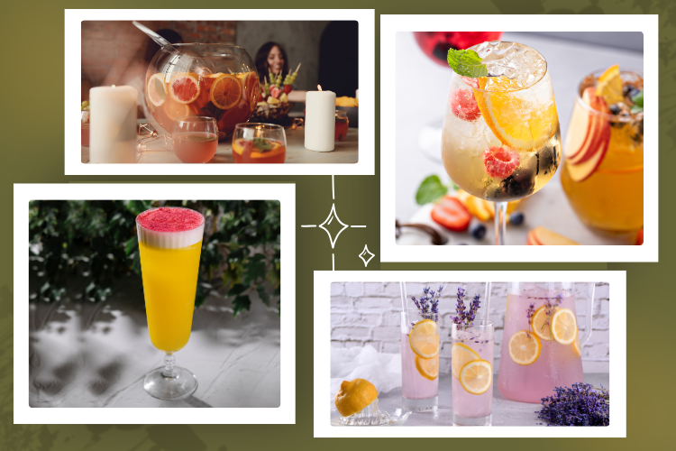 recettes pour des cocktails et boissons pour un brunch festif nouvel an