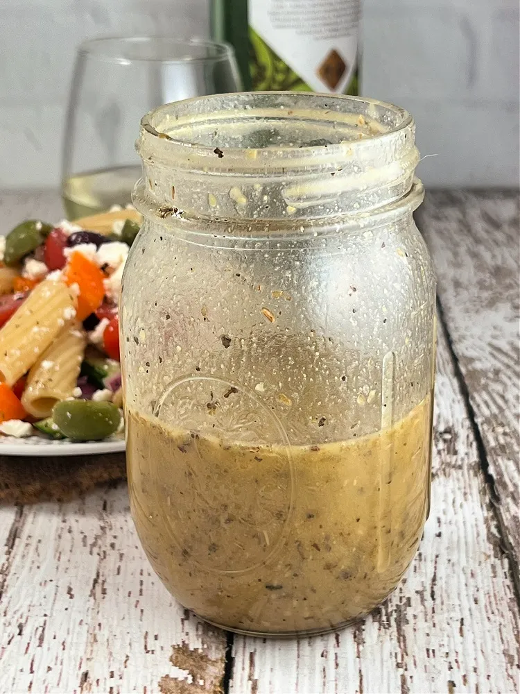 vinaigrette pour pasta méditerranéen froide