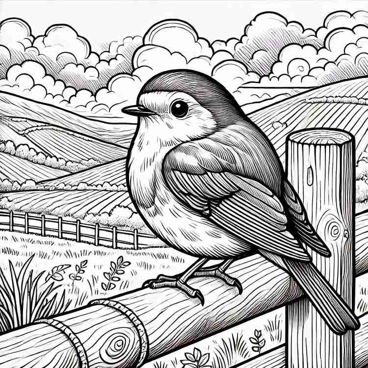 coloriage oiseaux pour adultes