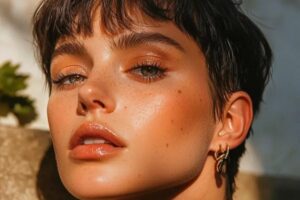 comment coiffer une coupe pixie en 5 minutes shortpixiecuts instagram