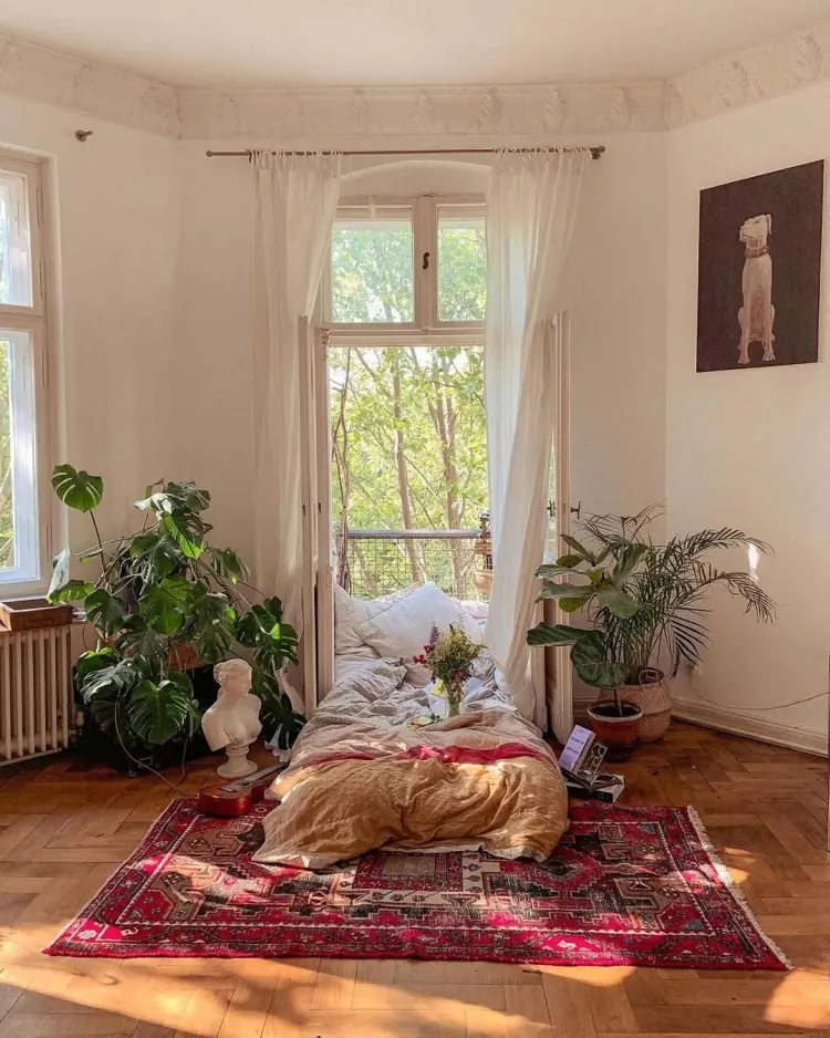 comment décorer son intérieur bohème avec des plantes vertes 