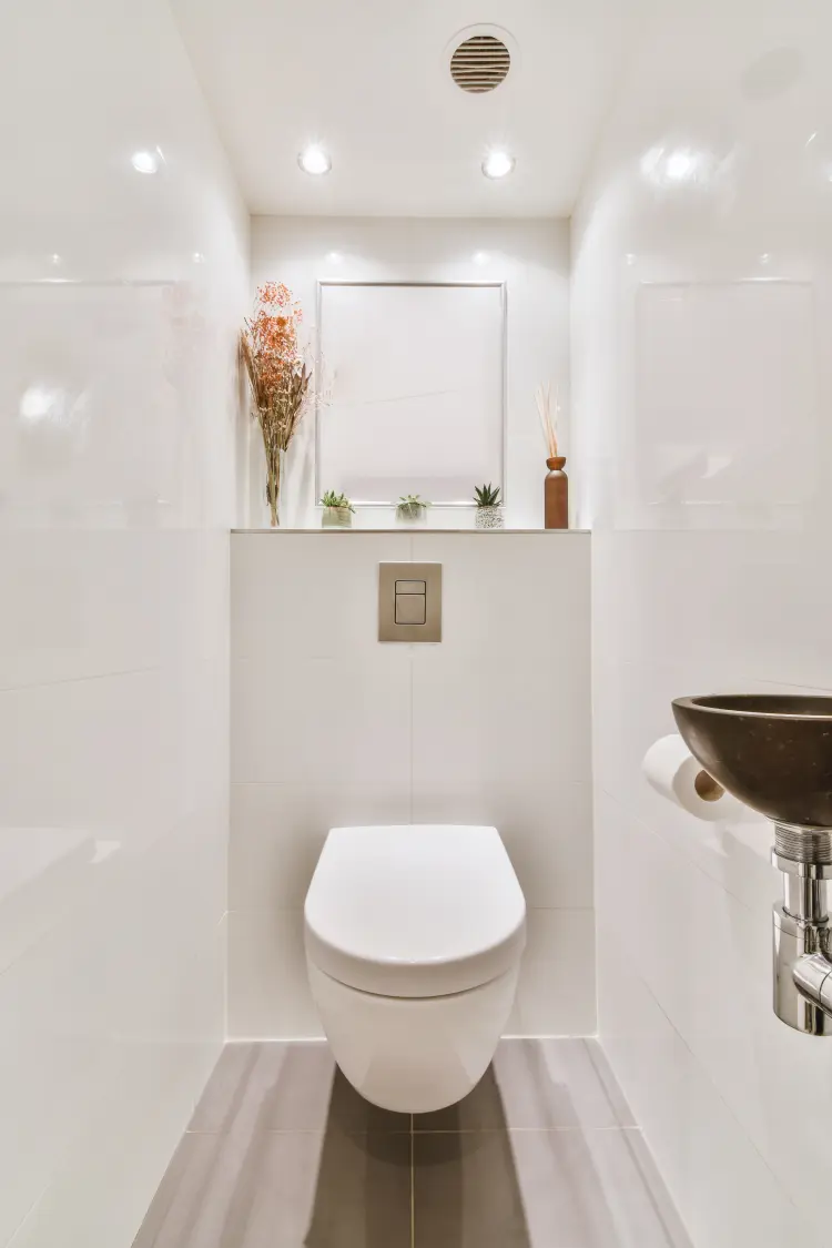 comment styliser les toilettes suspendues tendance 