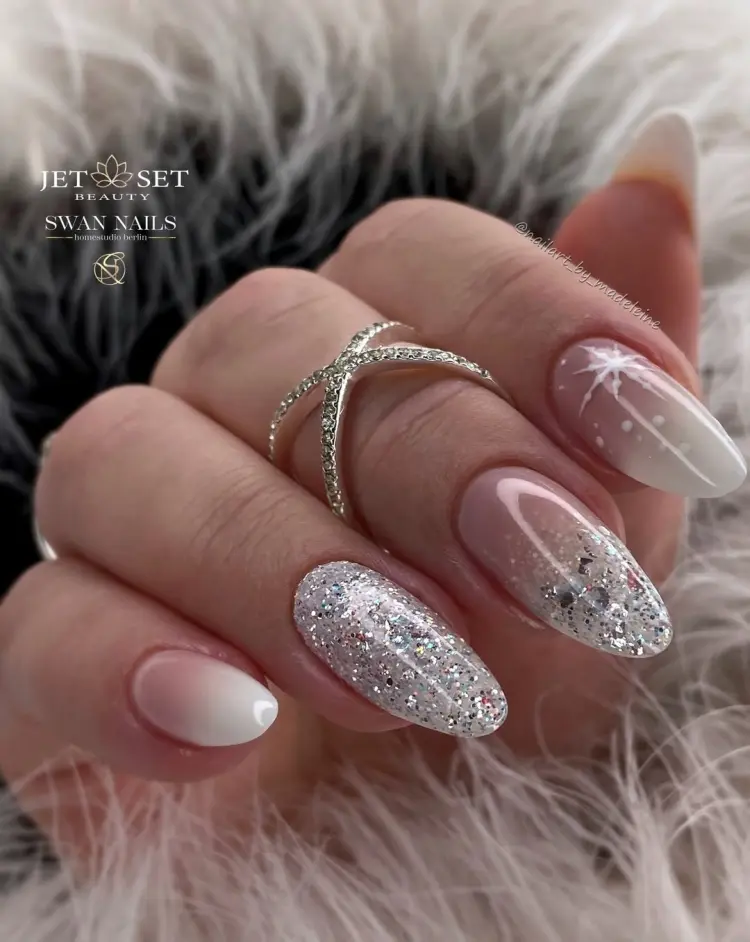 manucure janvier 2025 pour l'hiver tendances nail art