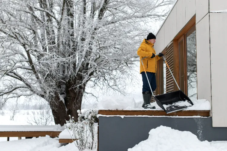 Comment protéger les escaliers de la neige,Comment protéger escaliers neige