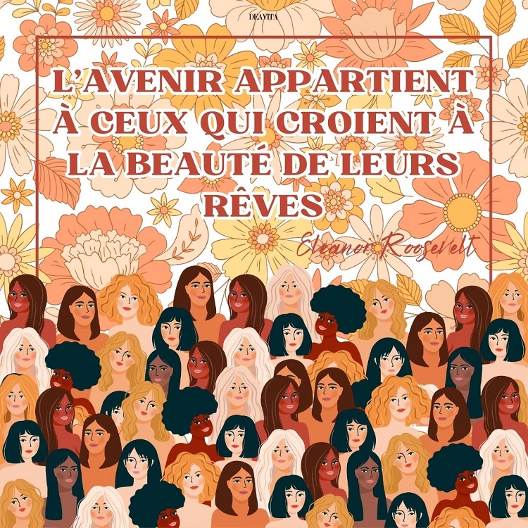 belle citation sur la femme pour la journée internationale des droits des femmes