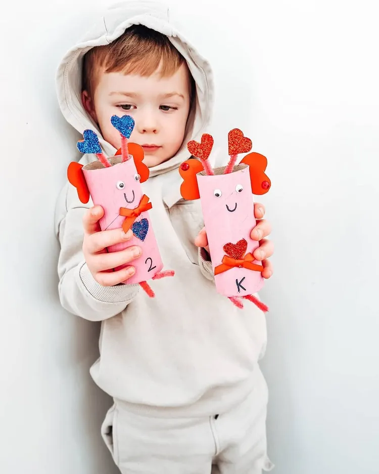 Bricolage d'enfants pour la Saint-Valentin