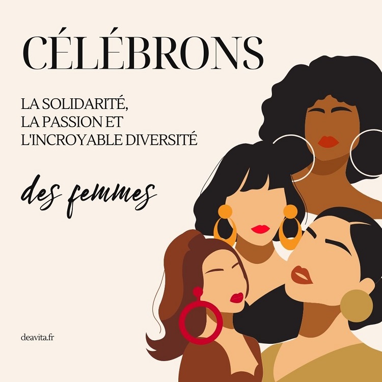carte de voeux journée internationale des femmes