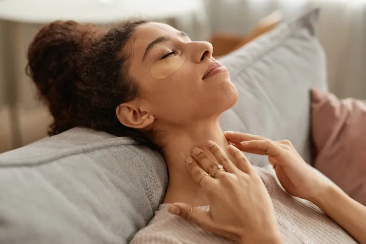 comment faire soi même le drainage lymphatique du visage