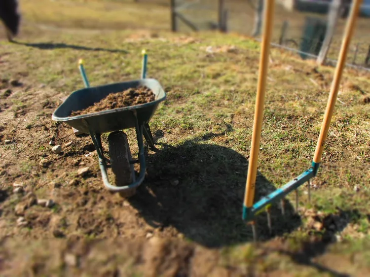 la grelinette pour aérer le potager