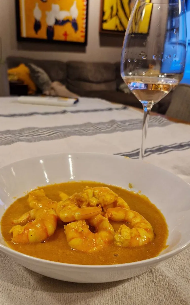 recette de curry aux crevettes