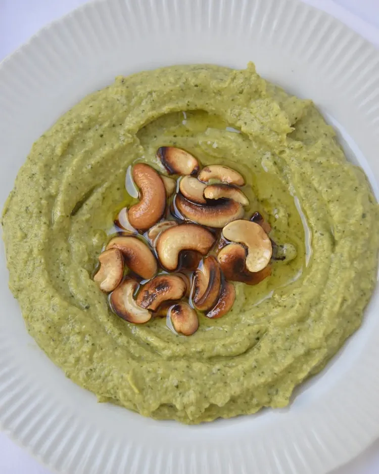 recette de houmous au brocoli pour utiliser le pied du brocoli