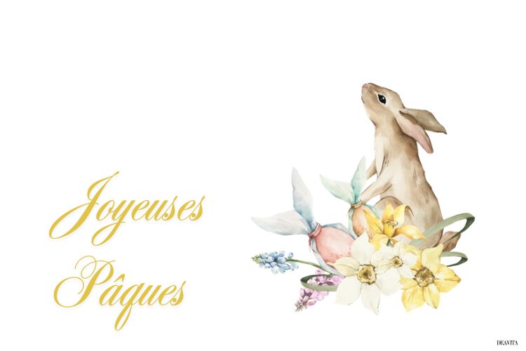 carte joyeuses pâques