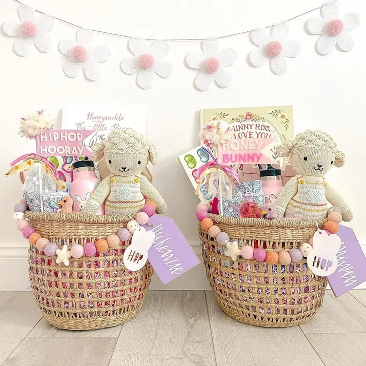 voici comment remplir un panier de pâques pour enfants sans trop de sucre