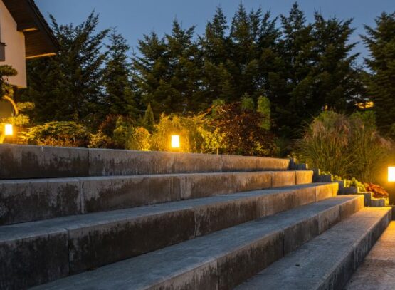 comment éclairer des marches d'escalier extérieur