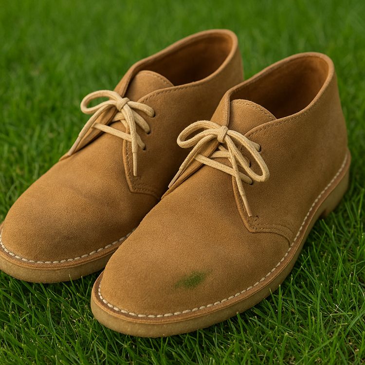 comment enlever une tache herbe sur une chaussure en daim