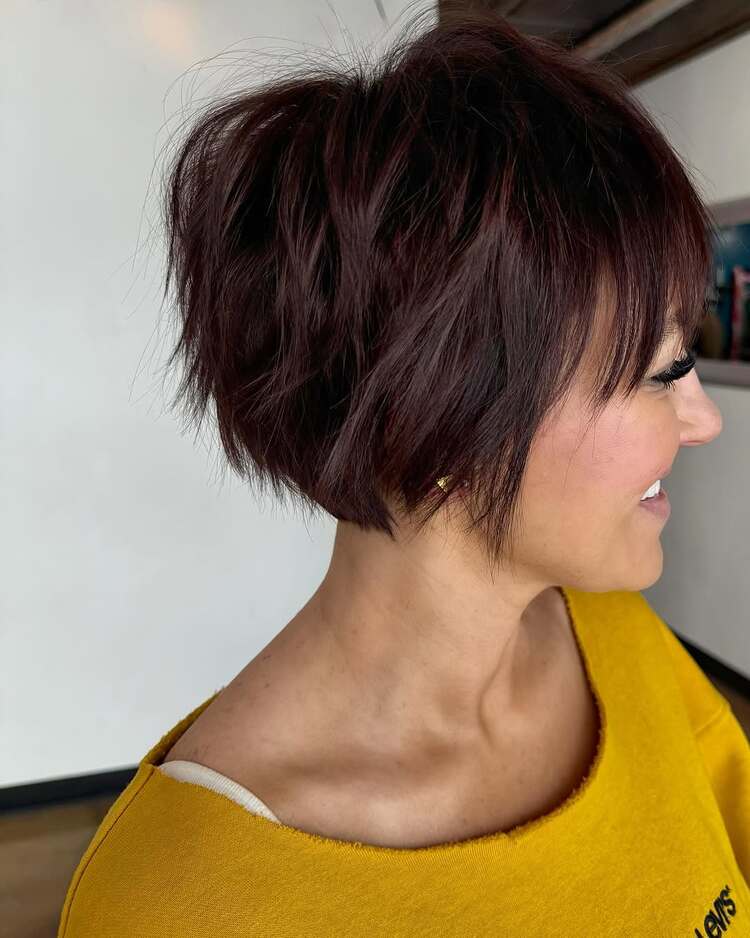 coupe pixie pour cheveux fins et sans volume