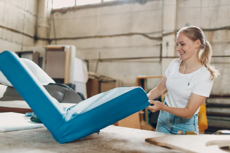 idées de recyclage vieux matelas