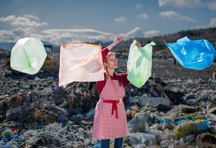 idées simples pour réutiliser les sacs d’épicerie en plastique