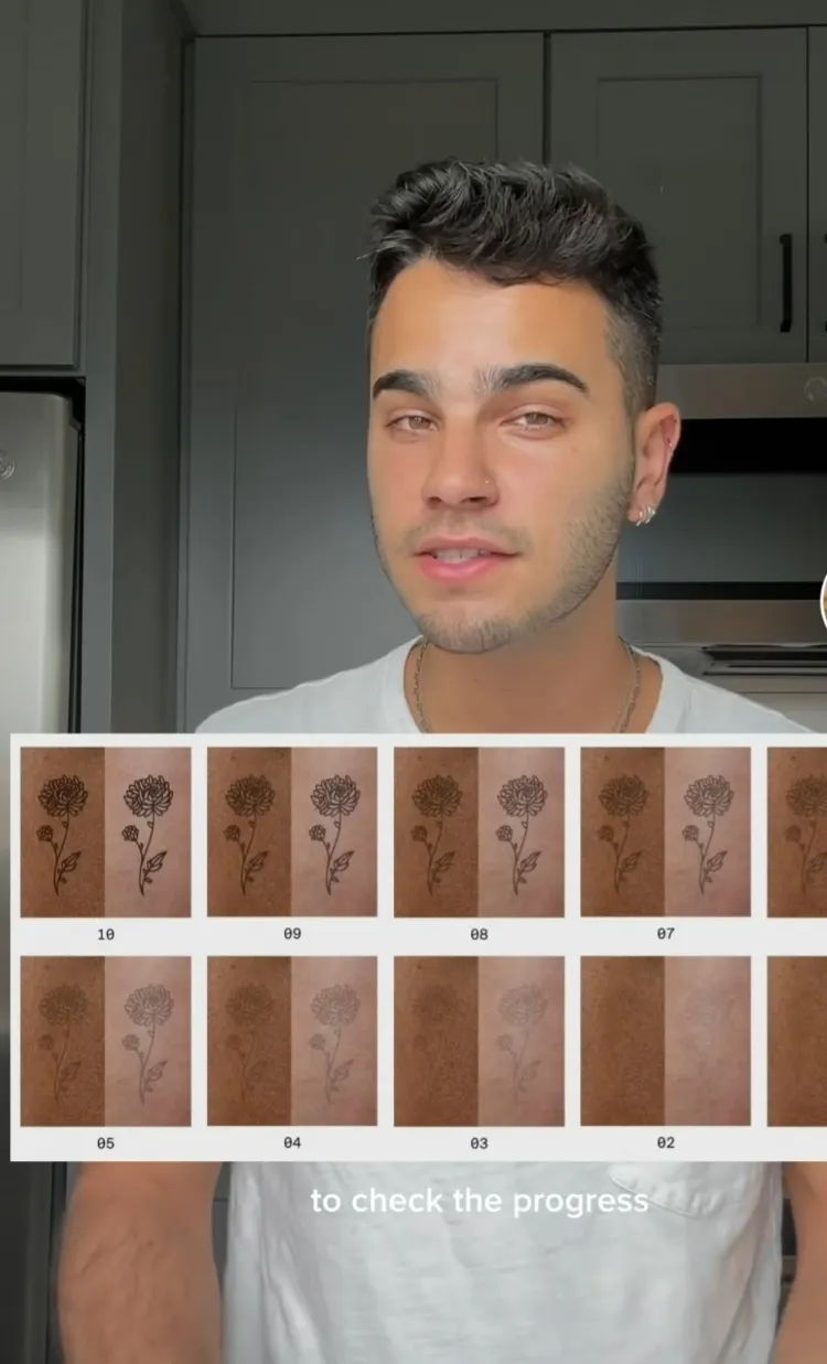 tatouage éphémère + et- 