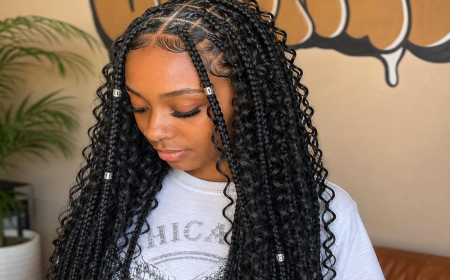 tresses de déesse, coiffure tendance 2025